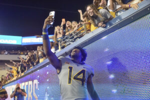From walking on to viral flub, Malachi Ruffin's long journey at WVU